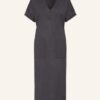 BRUNELLO CUCINELLI Strickkleid Damen, Grau