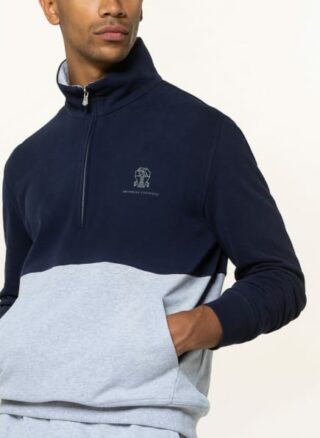 BRUNELLO CUCINELLI Sweatshirt Herren, Grau