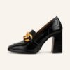 BRUNO PREMI Plateau-Pumps Damen, Schwarz