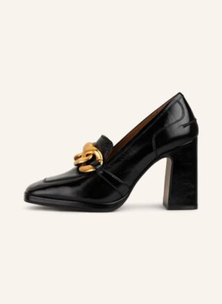 BRUNO PREMI Plateau-Pumps Damen, Schwarz