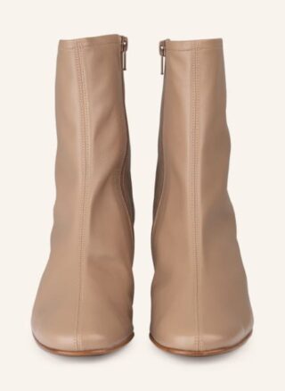 BY FAR Sofia Stiefeletten Damen, Beige