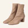 BY FAR Sofia Stiefeletten Damen, Beige