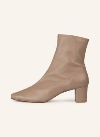 BY FAR Sofia Stiefeletten Damen, Beige