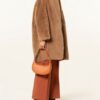 BY FAR Soho Handtasche Damen, Braun