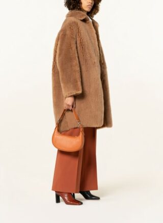 BY FAR Soho Handtasche Damen, Braun