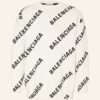 Balenciaga Cashmere-Pullover Herren, Weiß