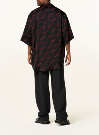 Balenciaga Casual-Hemd Herren, Schwarz