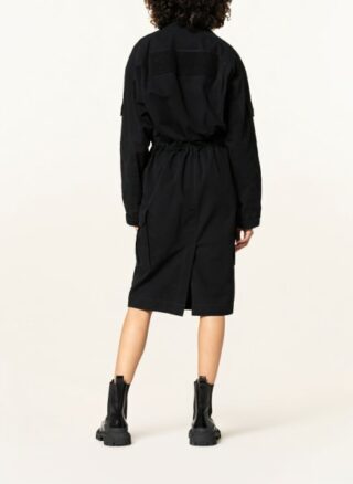 Balenciaga Hemdblusenkleid Damen, Schwarz