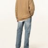 Balenciaga Hoodie Herren, Beige