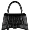 Balenciaga Hourglass S Handtasche Damen, Schwarz