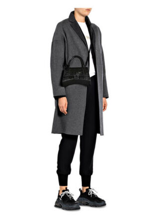 Balenciaga Hourglass S Handtasche Damen, Schwarz