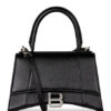 Balenciaga Hourglass S Handtasche Damen, Schwarz