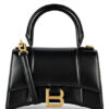 Balenciaga Hourglass Xs Handtasche Damen, Schwarz