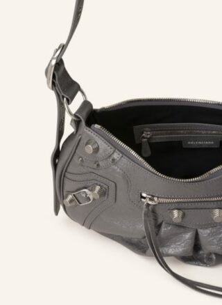 Balenciaga Le Cagole Schultertasche Damen, Grau