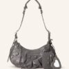 Balenciaga Le Cagole Schultertasche Damen, Grau
