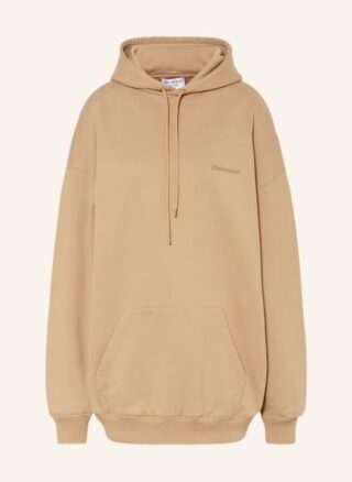 Balenciaga Oversized-Hoodie Damen, Beige