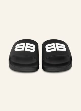 Balenciaga Pantoletten Herren, Schwarz