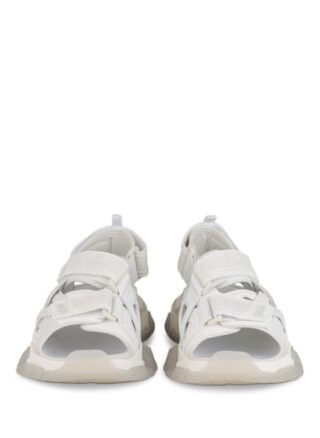 Balenciaga Plateau-Sandalen Damen, Weiß