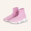 Balenciaga Speed 2.0 Hightop-Sneaker Damen, Pink