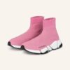 Balenciaga Speed 2.0 Hightop-Sneaker Damen, Pink