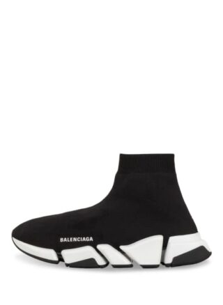 Balenciaga Speed 2.0 Hightop-Sneaker Herren, Schwarz