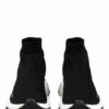 Balenciaga Speed Hightop-Sneaker Damen, Schwarz
