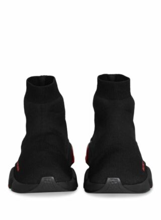 Balenciaga Speed Hightop-Sneaker Herren, Schwarz