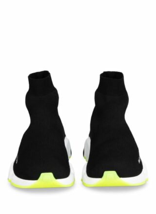 Balenciaga Speed Hightop-Sneaker Herren, Schwarz