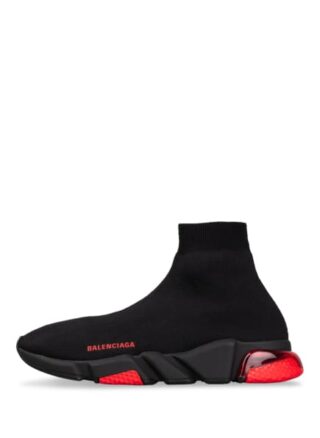 Balenciaga Speed Hightop-Sneaker Herren, Schwarz