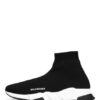 Balenciaga Speed Hightop-Sneaker Herren, Schwarz