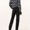 Balenciaga Straight Leg Jeans Damen, Schwarz