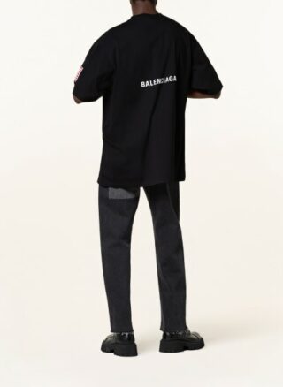 Balenciaga T-Shirt Herren, Schwarz