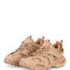Balenciaga Track Plateau-Sneaker Damen, Beige