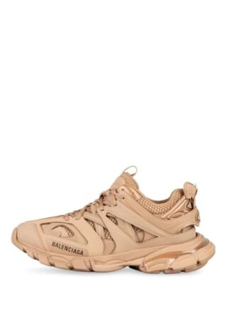 Balenciaga Track Plateau-Sneaker Damen, Beige
