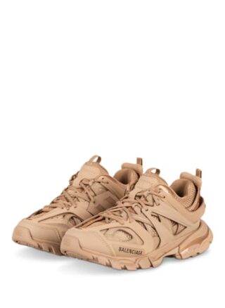 Balenciaga Track Plateau-Sneaker Damen, Beige