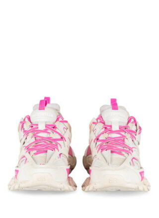 Balenciaga Track Plateau-Sneaker Damen, Weiß