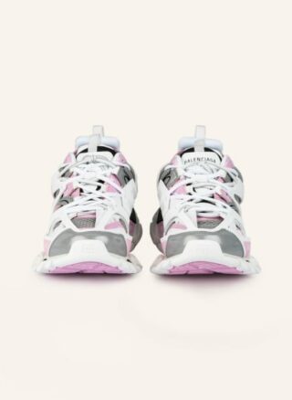 Balenciaga Track Plateau-Sneaker Damen, Weiß
