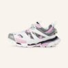 Balenciaga Track Plateau-Sneaker Damen, Weiß