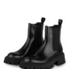 Balenciaga Tractor Biker Boots Damen, Schwarz