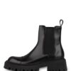 Balenciaga Tractor Biker Boots Damen, Schwarz