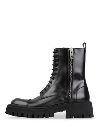 Balenciaga Tractor Schnürboots Herren, Schwarz