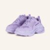 Balenciaga Triple S Plateau-Sneaker Damen, Lila