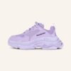 Balenciaga Triple S Plateau-Sneaker Damen, Lila