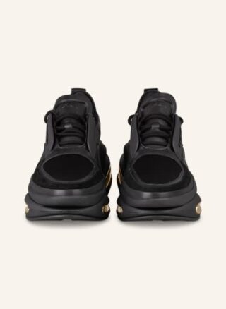 Balmain B-Bold Plateau-Sneaker Damen, Schwarz