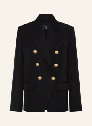 Balmain Blazer Damen, Schwarz
