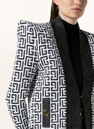 Balmain Blazer Damen, Weiß