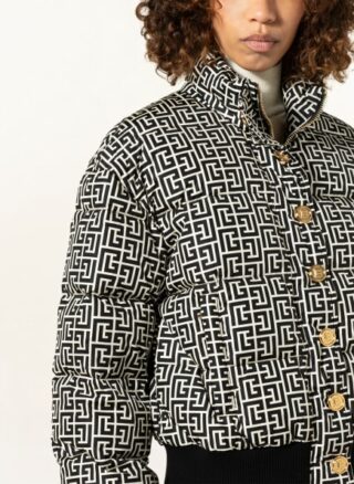 Balmain Daunenjacke Damen, Beige