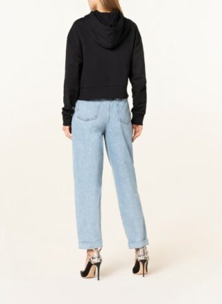 Balmain Hoodie Damen, Schwarz