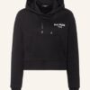 Balmain Hoodie Damen, Schwarz