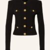 Balmain Strickjacke Damen, Schwarz